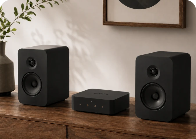 Powered speakers