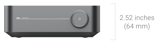 Dimensions for WiiM Pro & Pro Plus