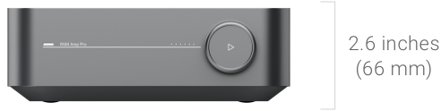 Dimensions for WiiM Pro & Pro Plus